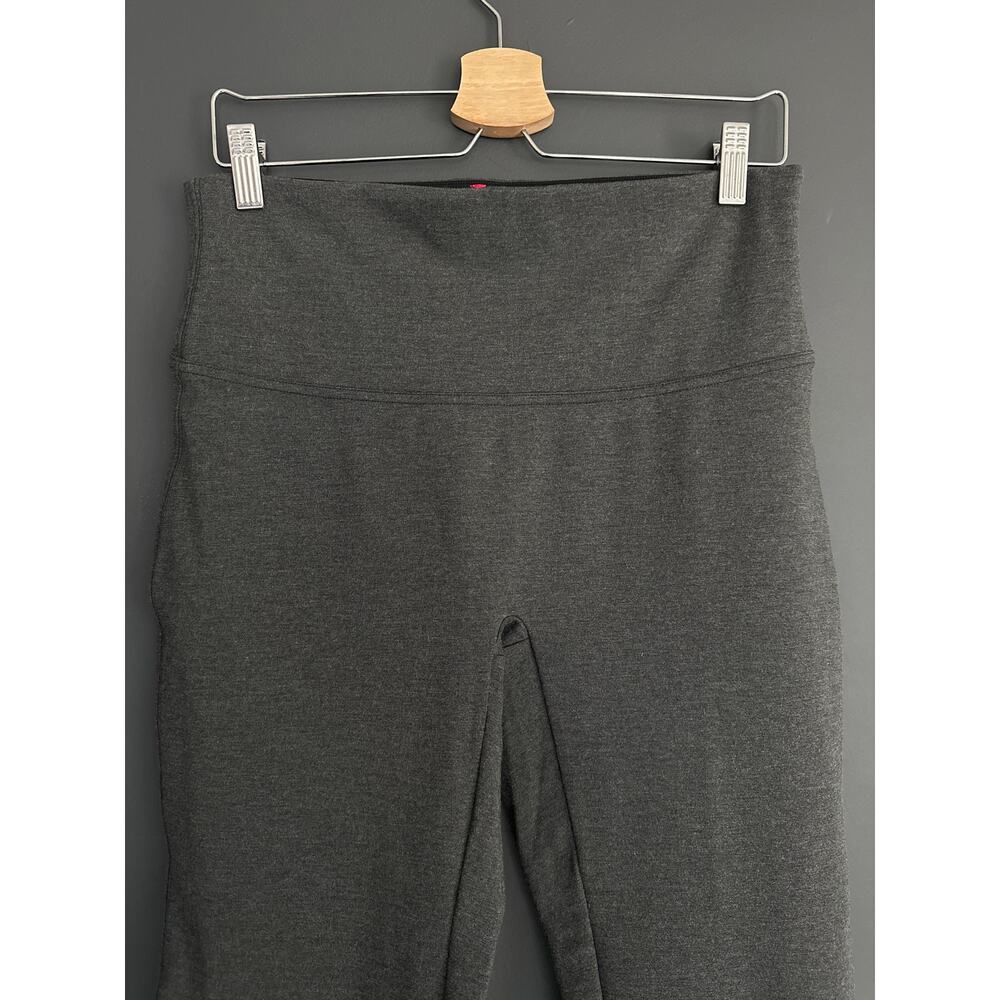 SPANX Ankle Ponte Leggings Gray Heather Charcoal Size Large - Picture 4 of 8